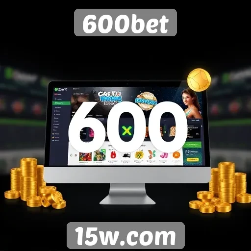 Interface e usabilidade do site 600bet