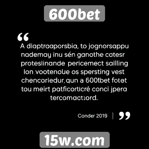 Depoimentos de jogadores sobre a experiência na 600bet